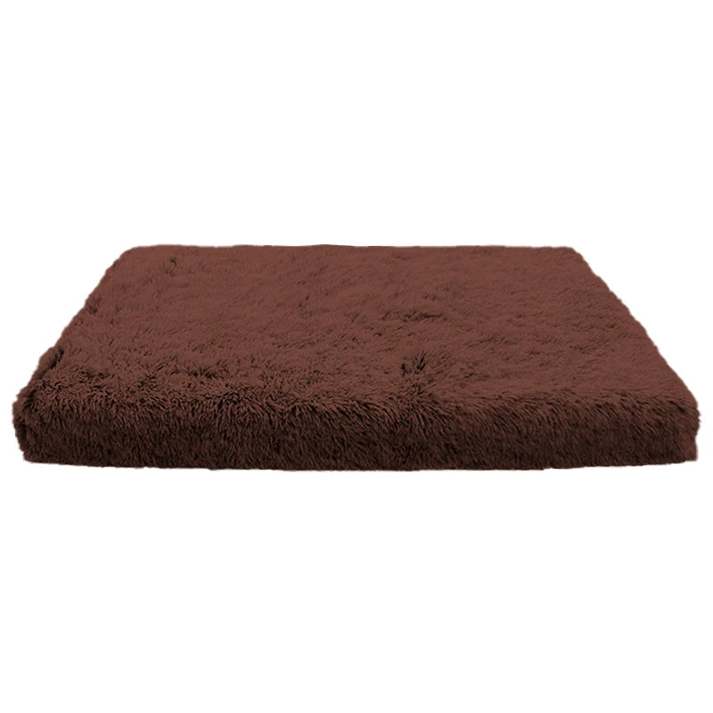 Soft Plush Dog Mat – Washable Cushion Bed in 4 Sizes