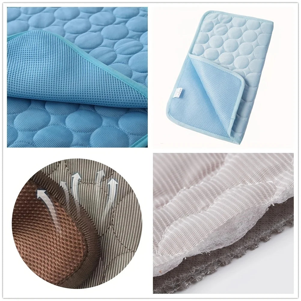 Self-Cooling Dog Mat – Lightweight, Washable & Summer-Ready