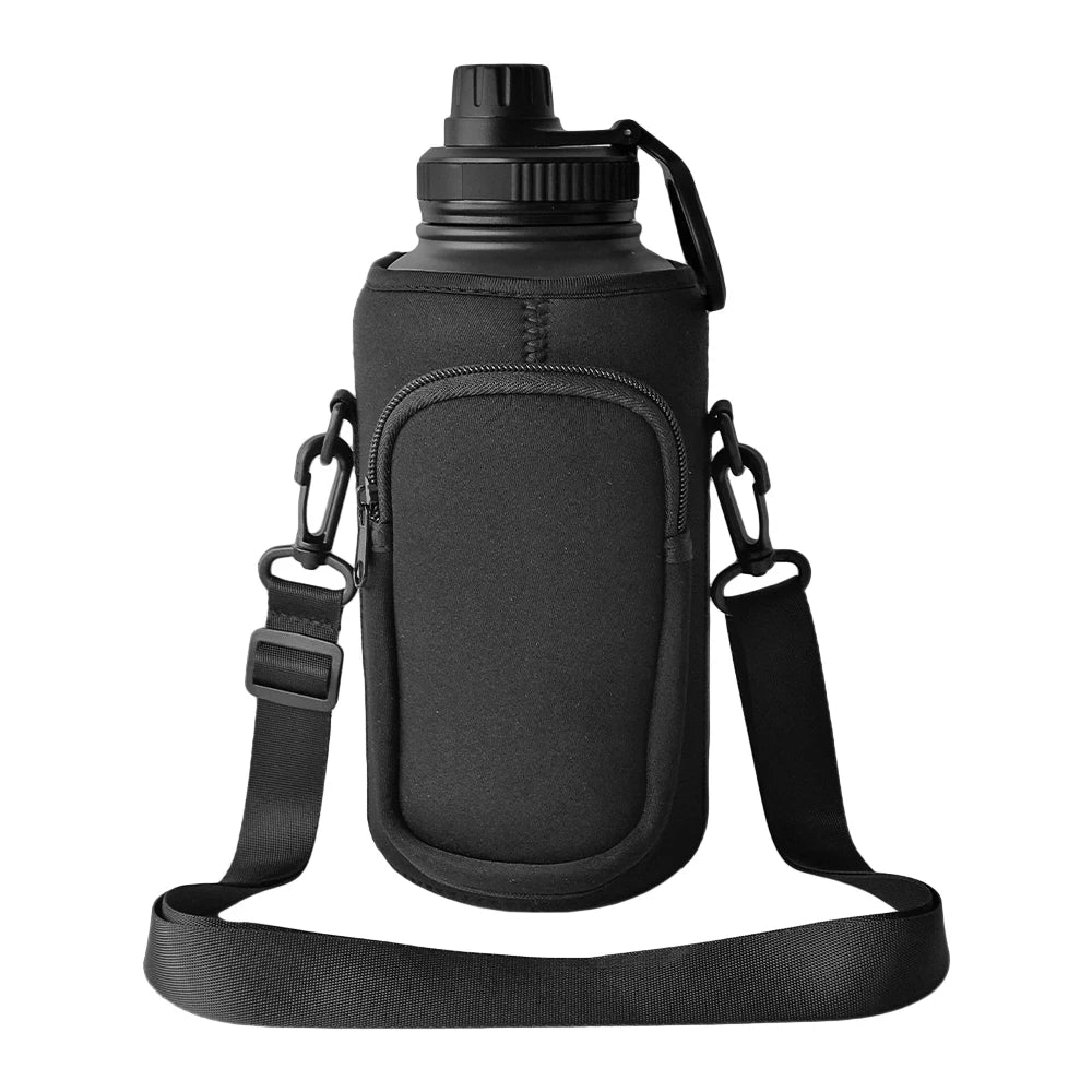 Insulated Travel Bottle for Dogs – With Water & Food Bowl